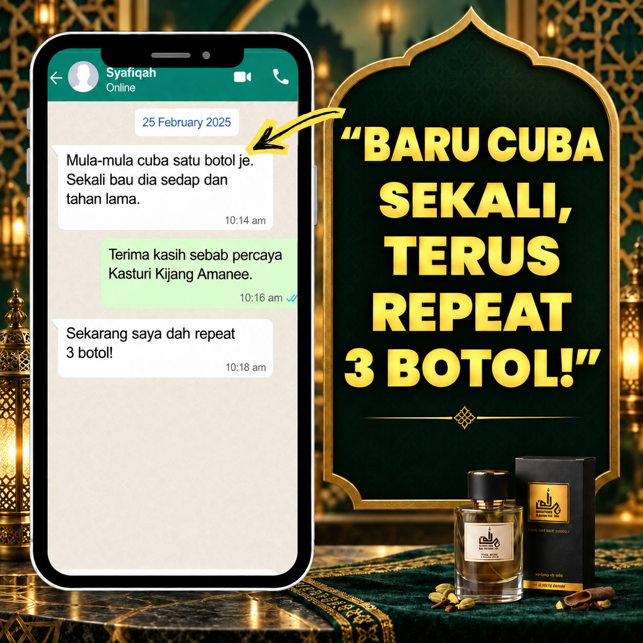 Gambar testimoni WhatsApp Kasturi Kijang 5